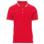 Тениска с яка PAYPER SKIPPER RED