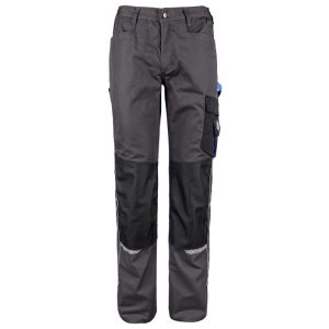 Работен панталон PRISMA GREY/ROYAL BLUE